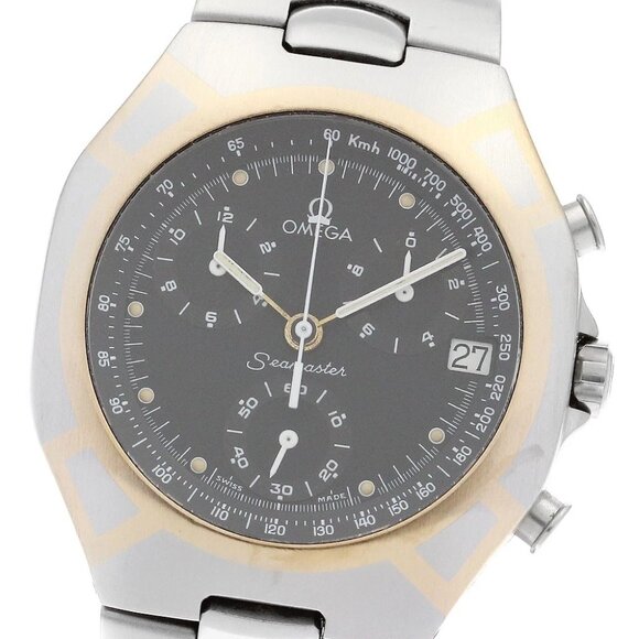 OMEGA Seamaster Polaris Date gray Dial Quartz Men's Watch_889224 - Picture 5 of 7